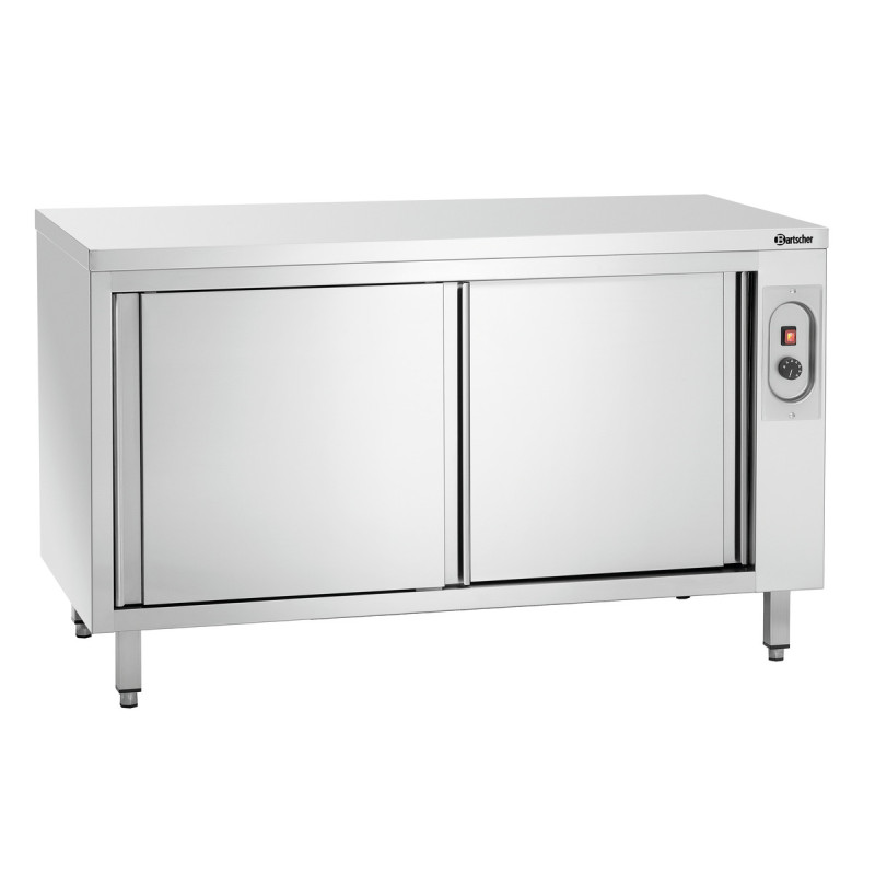 Professional stainless steel warming cabinet - Bartscher 1400W