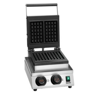 Professionelles Waffeleisen MDI 1BW-AL von Bartscher | Brüsseler Waffel und 1800W Leistung