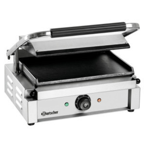 Grill contact Panini 1G Bartscher - Smooth plates for delicious snacks