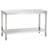 Table de travail inox professionnelle Bartscher | Acier inoxydable