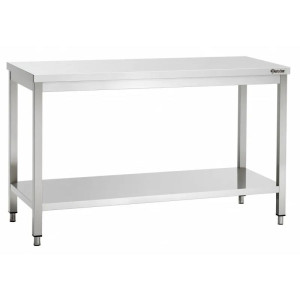 Table de travail en inox Bartscher, robuste et pratique