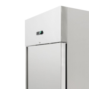 Positive Kühlschrank 650 L Edelstahl GN 2/1 Belüftet