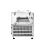 Refrigerated Glass Countertop Saladette - 7 x GN 1/3 - Dynasteel