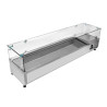 Refrigerated Display Saladette - 8 x GN 1/3 - Dynasteel