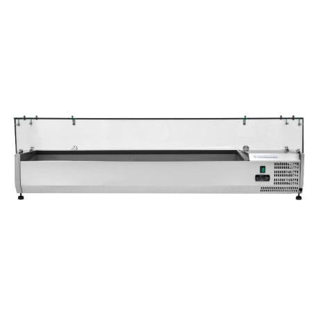 Refrigerated Display Saladette - 8 x GN 1/3 - Dynasteel