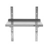 Stainless Steel Wall Shelf - L 800 x D 400 mm - Dynasteel