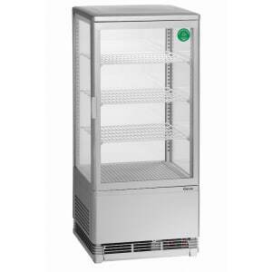 Mini Profi-Kühlschrank Bartscher - 78 L Silber