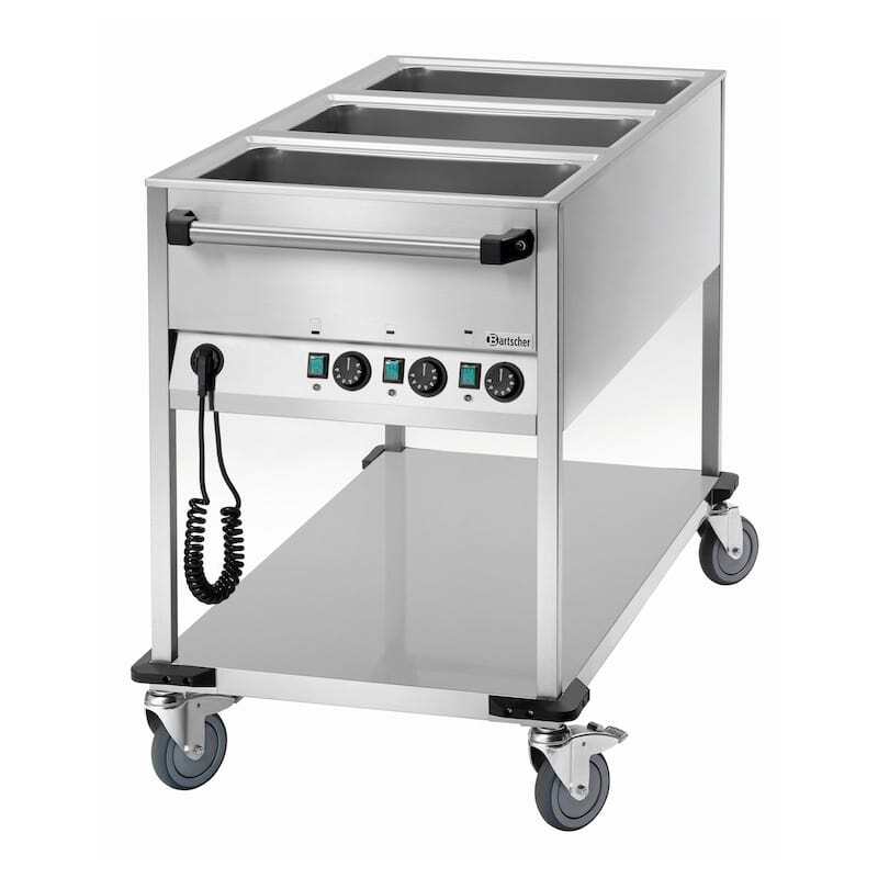 Bain-Marie-Wagen - 3 GN 1/1