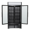 Refrigerated Beverage Display Case - 2 Doors - 736 L with Canopy - Dynasteel