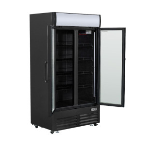 Getränkevitrine 736 L 2 Glastüren 2-8 °C R290