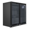 Refrigerated Back Bar - 2 Swing Glass Doors - 209 L - Dynasteel