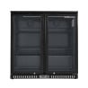 Refrigerated Back Bar - 2 Swing Glass Doors - 209 L - Dynasteel