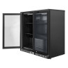 Refrigerated Back Bar - 2 Swing Glass Doors - 209 L - Dynasteel