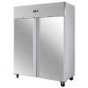 Positive Kühlschrank 1400 L Edelstahl GN 2/1 – 2 Türen