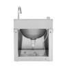 Stainless Steel Knee-Operated Hand Wash - Dynasteel