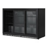 Refrigerated Back Bar Skinplate - 3 Sliding Glass Doors - 328 L - Dynasteel