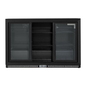 Refrigerated Back Bar Skinplate - 3 Sliding Glass Doors - 328 L - Dynasteel