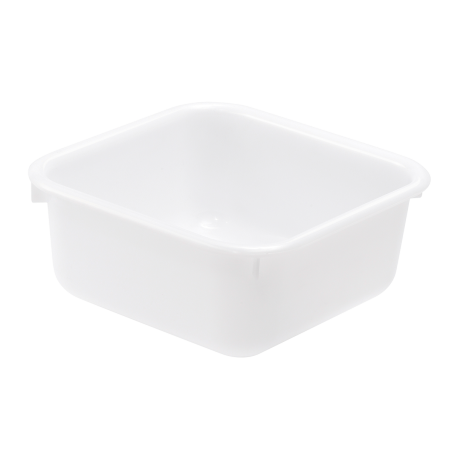 Square Bowl 4.5L White