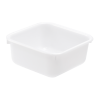 Square Bowl 4.5L White