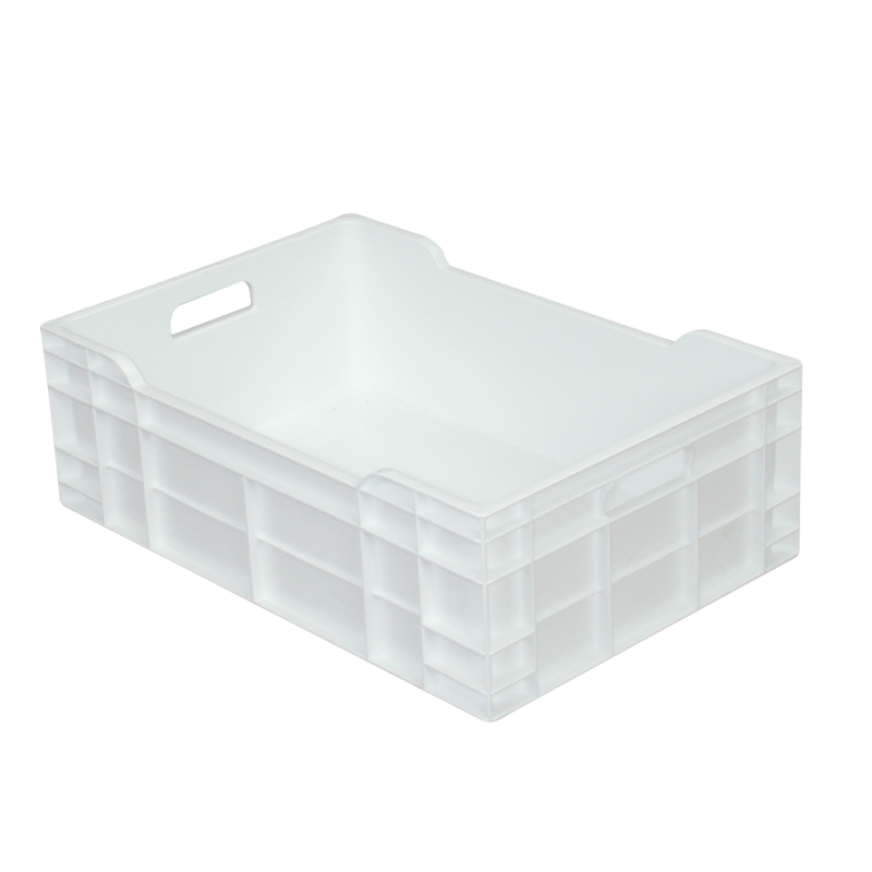 Vollkiste 40 L - 600 x 400 - Weiß - Gilac Vollkiste 40 L - 600 x 400 - Weiß - Gilac