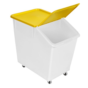 Lid for Ingredient Bin 40 L - Yellow - Gilac