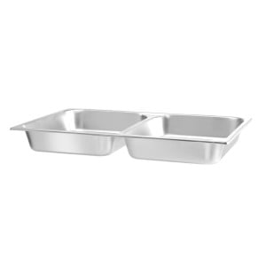 GN 1/1 tray for Chafing Dish with 2 compartments Hendi