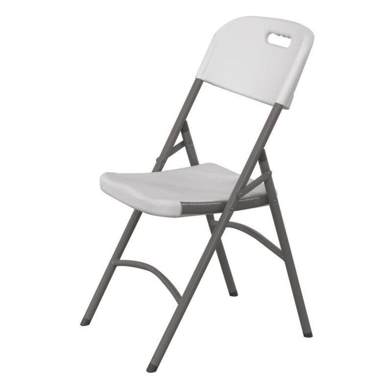 Folding Chair - Light Grey - HENDI