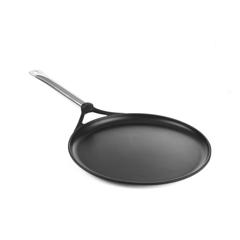 Poêle à Crêpe en Fonte d'Aluminium - 32 cm de Diamètre