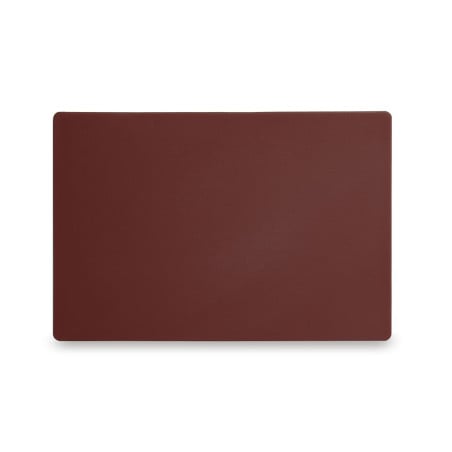 Planche à Découper HACCP - 450 x 300 mm - Marron - 13 mm d'Epaisseur