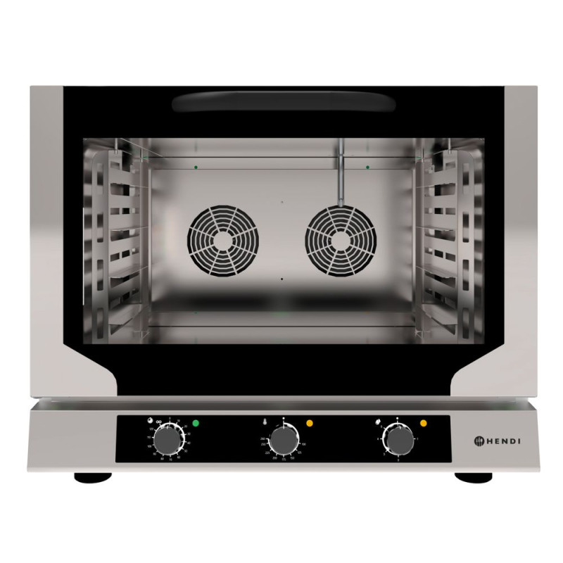 Convection oven with humidifier