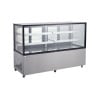 Refrigerated display case with 2 shelves - 610 L