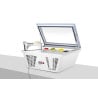 Refrigerated negative table display case 77L - Brand HENDI - Fourniresto