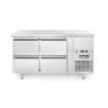 Countertop refrigerator with four drawers Profi Line 280L - Brand HENDI - Fourniresto