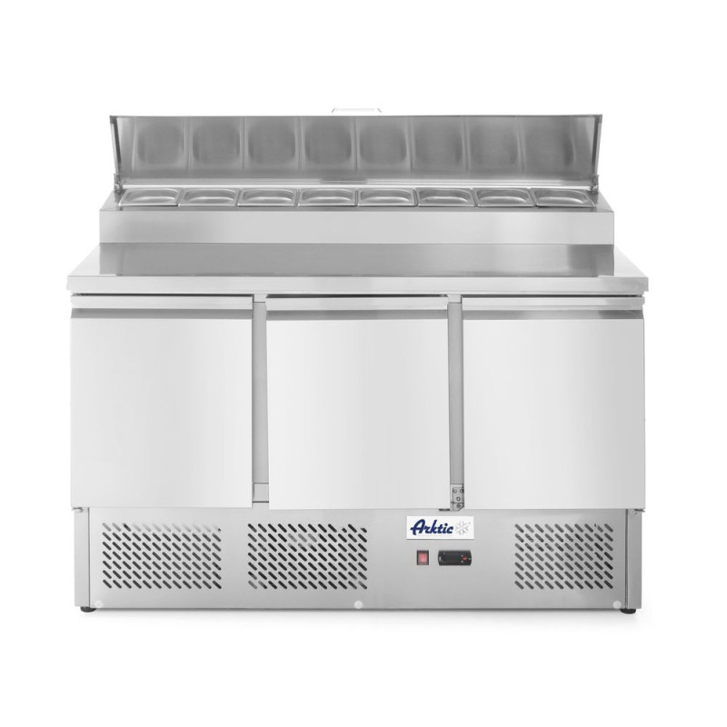 Preparation Counter for Pizzas or Salads with Refrigerated Display - 380 L