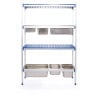 Aluminum shelf - GN 1/1