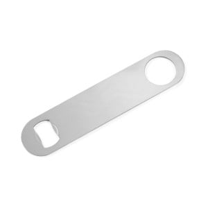 Stainless steel bottle opener