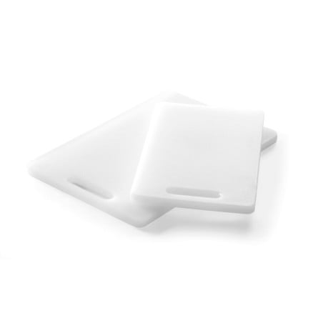 White Cutting Board with Handle - 300 x 200 mm