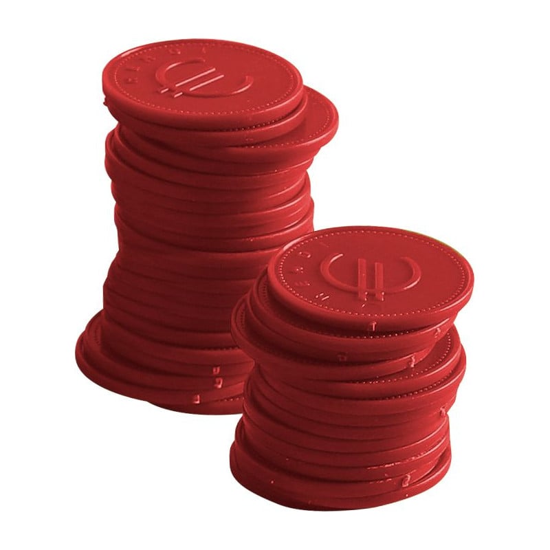 Red Chips - Set of 100