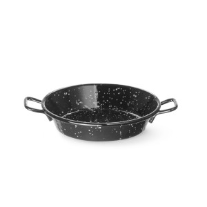 Enameled Paella Pan - 100 mm in Diameter