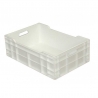 Vollkiste 40 L - 600 x 400 - Weiß - Gilac