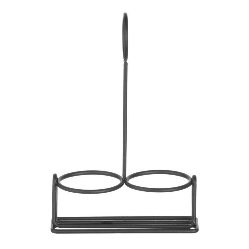 Black condiment rack - Brand HENDI - Fourniresto