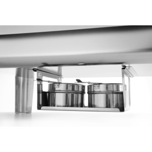 Chafing Dish GN 1/1 mit satiniertem Finish - Marke HENDI - Fourniresto