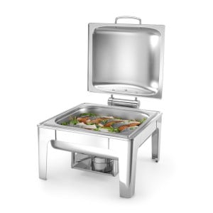 Chafing Dish GN 2/3 mit satiniertem Finish - Marke HENDI - Fourniresto