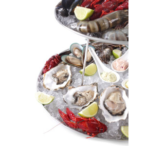 Support à Plateaux de Fruits de Mer + 2 Plateaux