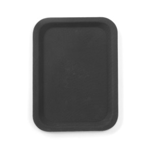 Rectangular Fiberglass Tray - Black - 280 x 200 mm - HENDI