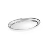 Oval Stainless Steel Dish - 450 x 290 mm - Brand HENDI - Fourniresto