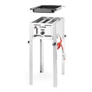 Professioneller Gasgrill Grill-Master Mini - Marke HENDI - Fourniresto