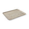 Melamine Printed Light Wood Service Tray - 530 x 370 mm