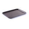 Plateau Rectangulaire Fast Food - Moyen 415 x 305 mm - Marron