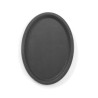 Oval Fiberglass Serving Tray - 160 x 230 mm